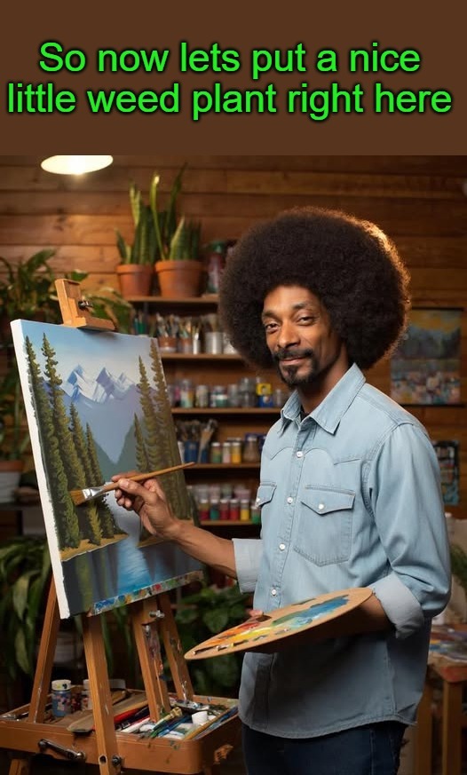 Snoop Ross | image tagged in weed,snoop dogg,kewlew | made w/ Imgflip meme maker