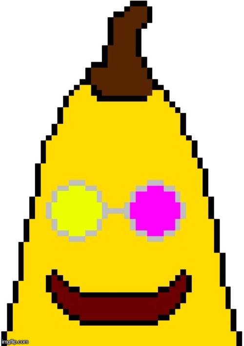 BSHOT BANANA Final Sprite? Tell me possible improvements or is it perfect? | image tagged in undertale,deltarune,oc,banana | made w/ Imgflip meme maker