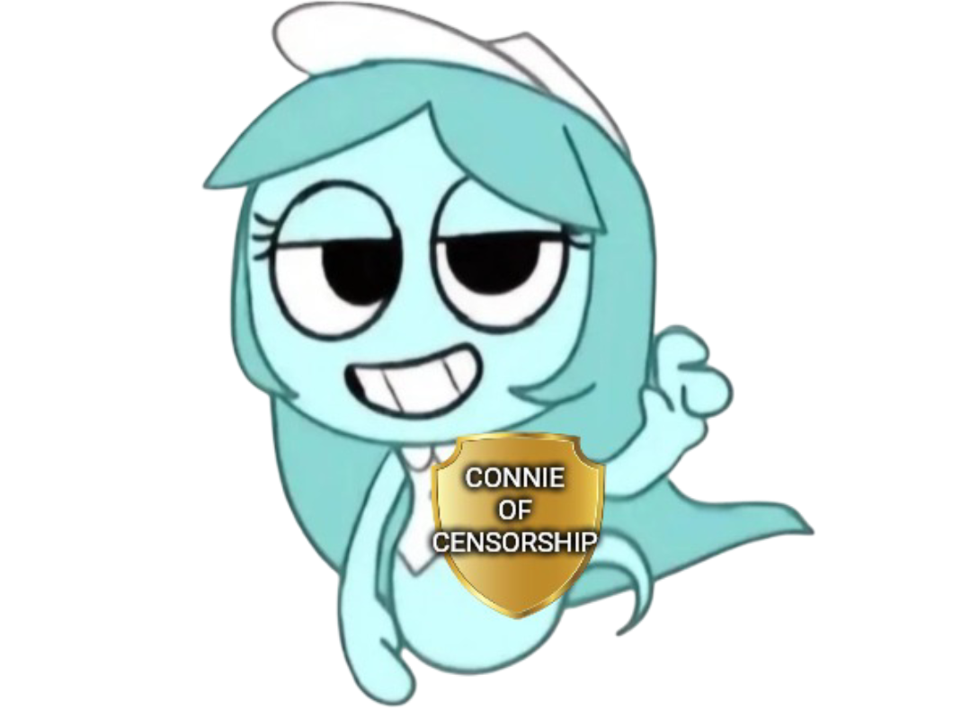 Connie of censorship Blank Meme Template