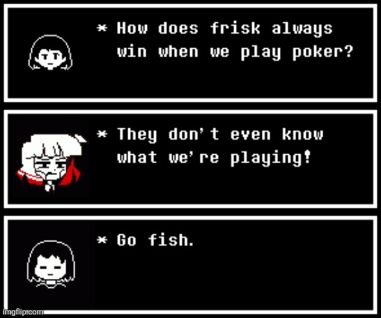 I'm back | image tagged in undertale,chara,chara generations | made w/ Imgflip meme maker