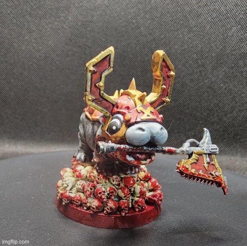 Khorne’s strongest warrior | made w/ Imgflip meme maker