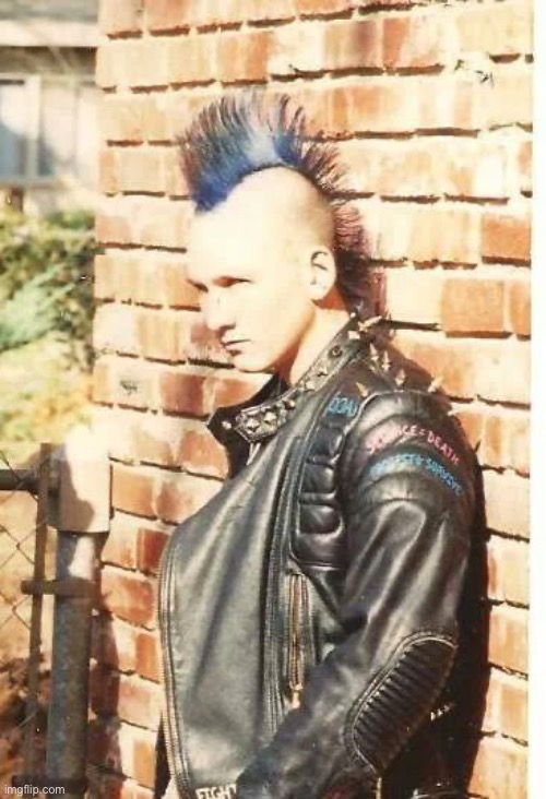 Mohawk guy | image tagged in mohawk guy | made w/ Imgflip meme maker