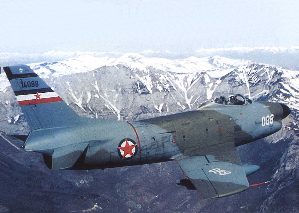 Yugoslav North American F-86D Sabre Dog Blank Meme Template