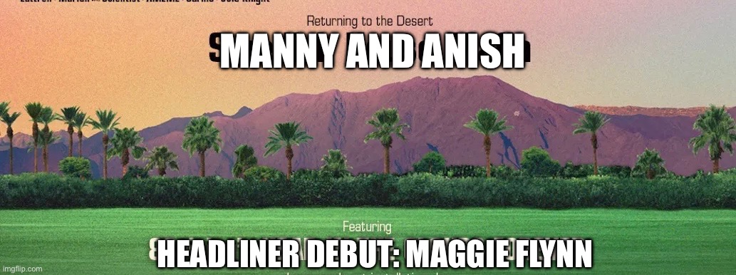 Coachella Blank Meme Template
