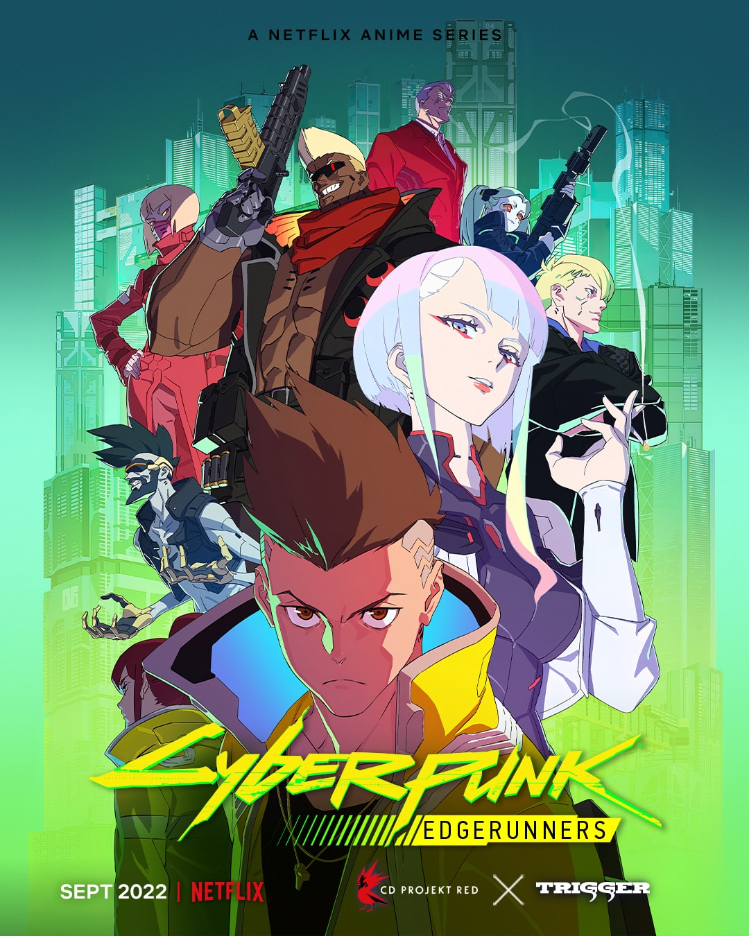 cyberpunk edgerunner Blank Meme Template