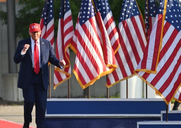 Dancing Trump Blank Meme Template
