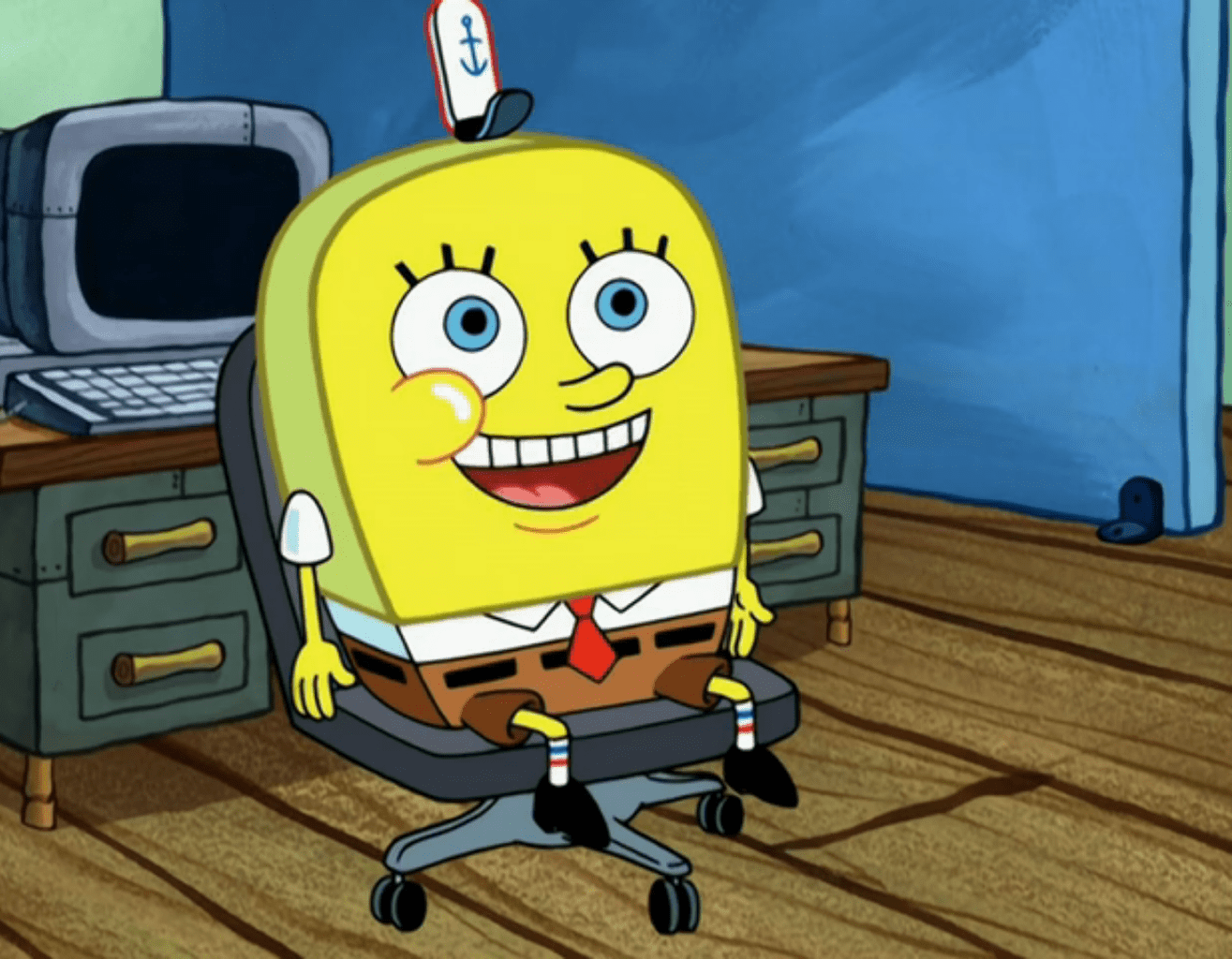 normal spongebob Blank Meme Template