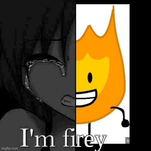 I'm Firey | rey | image tagged in i'm fi,bfdi,bfb | made w/ Imgflip meme maker