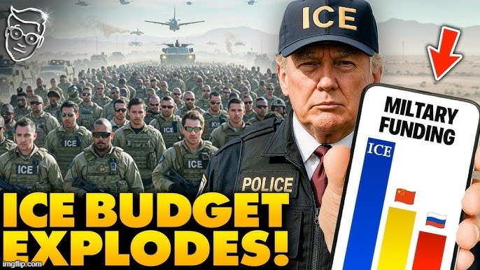 🚨ICE Just Became The Top Funded Military in World as Trump's Big Beautiful Bill Passes, Libs LOSE It (Video) 