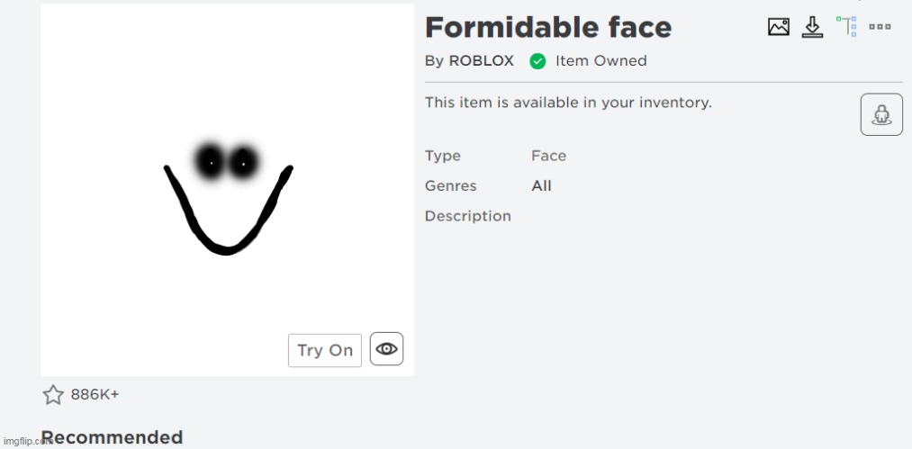 yo i found this weird ass face on catalog what should i do with it | made w/ Imgflip meme maker
