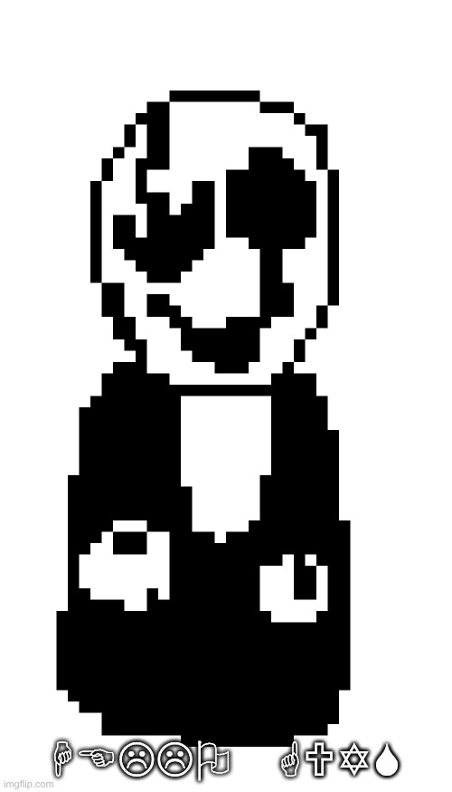 ??????? | HELLO GUYS | image tagged in w d gaster | made w/ Imgflip meme maker