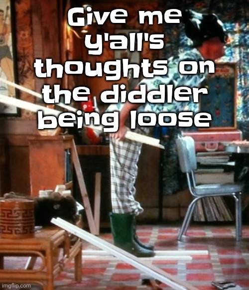 Skiing | Give me y'all's thoughts on the diddler being loose | image tagged in skiing | made w/ Imgflip meme maker