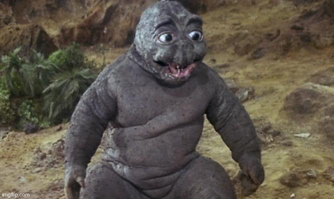 Minilla | image tagged in minilla | made w/ Imgflip meme maker