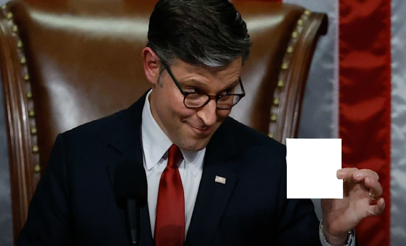 Mike Johnson Blank Meme Template