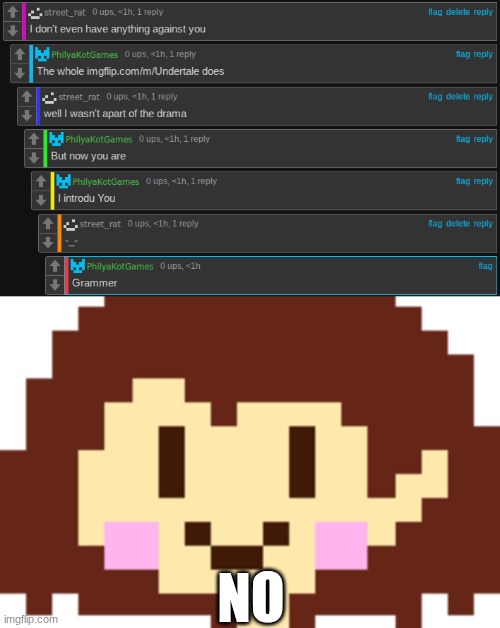NO | image tagged in no | made w/ Imgflip meme maker