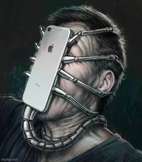Phone addiction | image tagged in phone addiction | made w/ Imgflip meme maker