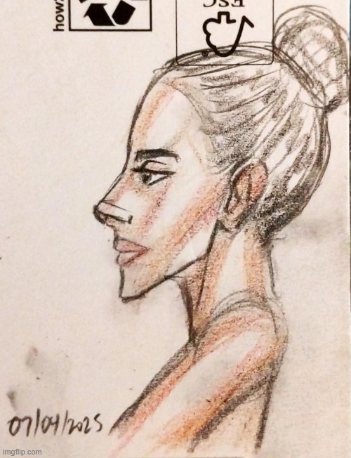 Italian Tanlines (2025) | image tagged in art,drawings,girl,tan,white girl,italian | made w/ Imgflip meme maker