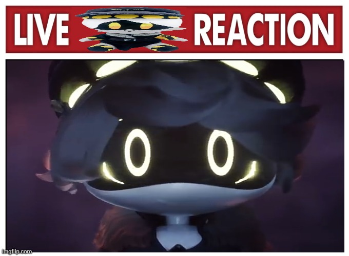 New reaction image | image tagged in live reaction,murder drones | made w/ Imgflip meme maker