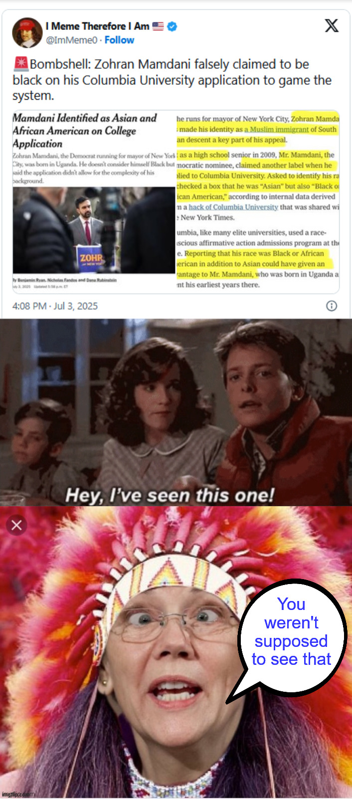 More democrat double standards | You weren't supposed to see that | image tagged in hey i've seen this one,democrat,double standards | made w/ Imgflip meme maker