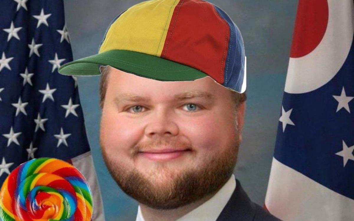 Big Head Vance Blank Meme Template