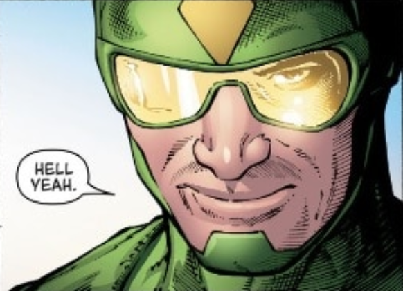 Kite Man Hell Yeah Blank Meme Template