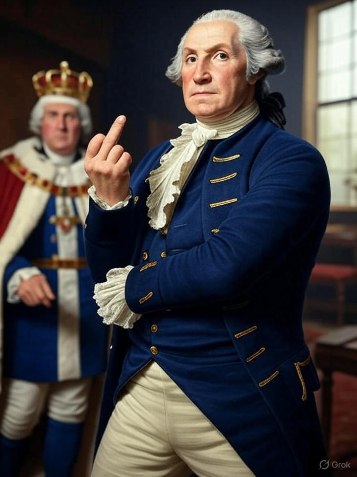 George Washington Blank Meme Template