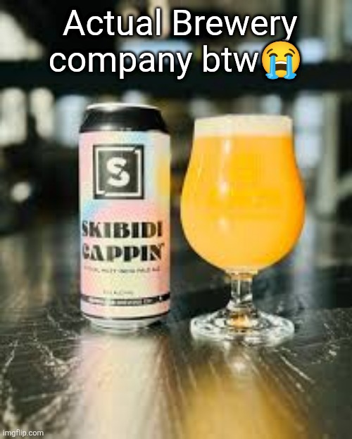 Actual Brewery company btw😭 | made w/ Imgflip meme maker