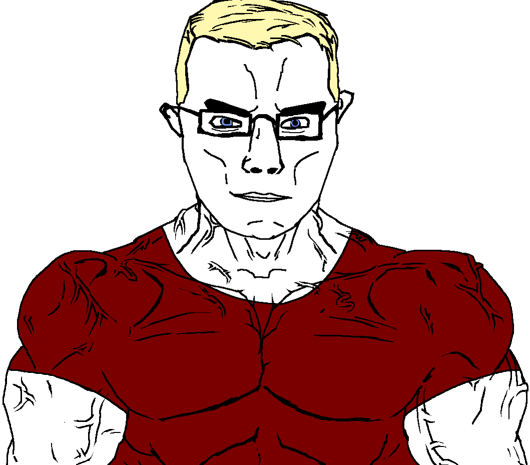 Buff chudjak Meme Template