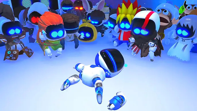 High Quality Astro Bot Is ded Blank Meme Template