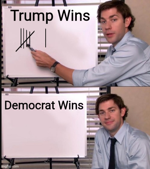 A good summary of the Democrat party lately.... | Trump Wins; Democrat Wins | image tagged in winning,trump,crying democrats,stupid liberals,america,expectation vs reality | made w/ Imgflip meme maker