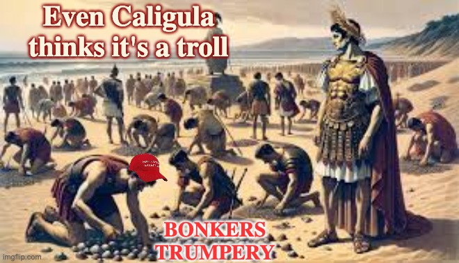 Mad emperor Caligula | Even Caligula thinks it's a troll BONKERS
TRUMPERY | image tagged in mad emperor caligula | made w/ Imgflip meme maker