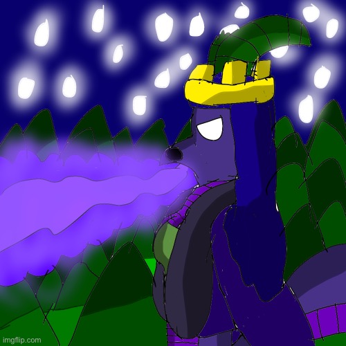 Queen readied Poison Breath III! | made w/ Imgflip meme maker
