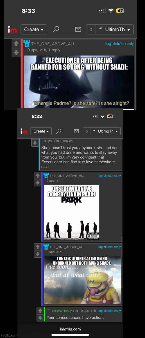 Idk if this breaks the rules | made w/ Imgflip meme maker
