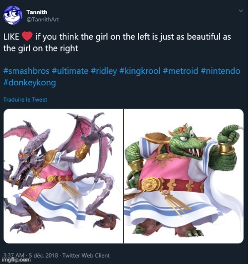 image tagged in twitter,super smash bros | made w/ Imgflip meme maker
