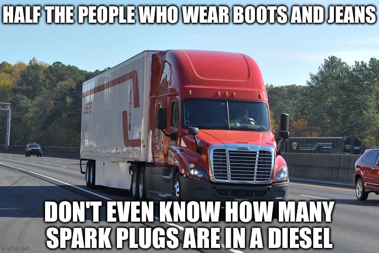 Diesel | image tagged in diesel,spark plugs,mechanic | made w/ Imgflip meme maker