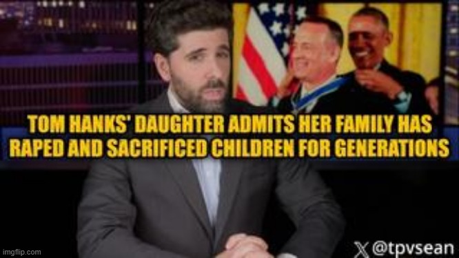 Tom Hanks' Daughter Admits Her Family Has Raped and Sacrificed Children for Generations! (video) 