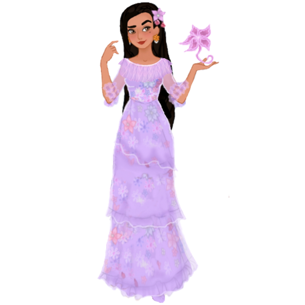 Isabela Madrigal The Flower Maiden of Colombia Blank Meme Template