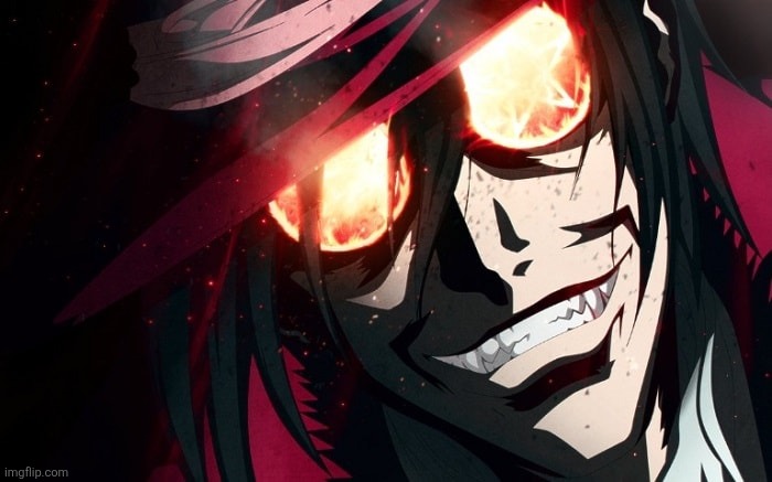 Murderous Alucard | image tagged in murderous alucard | made w/ Imgflip meme maker