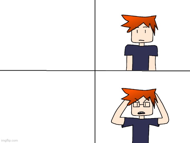 New temp | image tagged in 4 panels blank,mc,moscovio may,comics | made w/ Imgflip meme maker