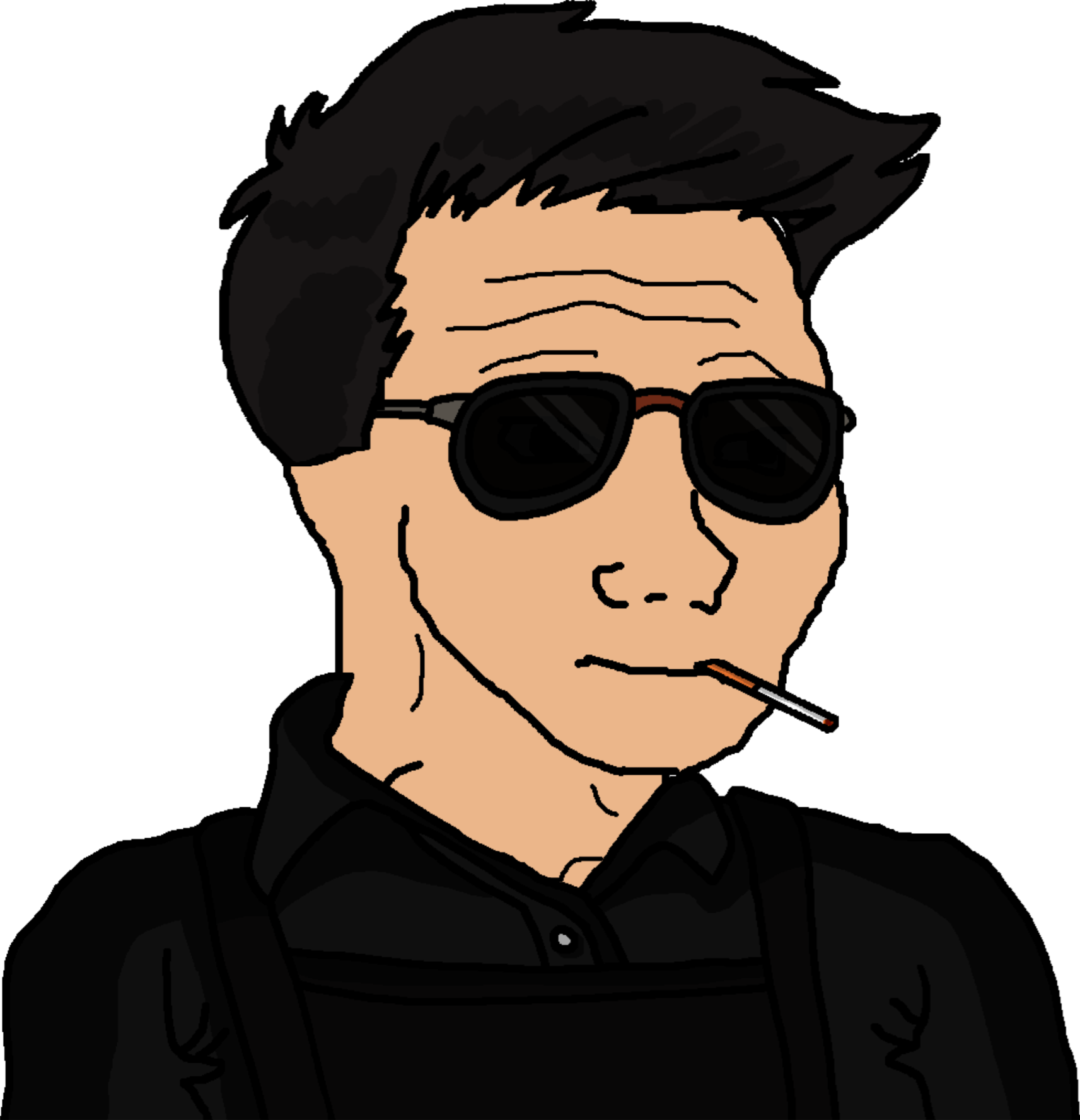Wojack GZ777 Casual Blank Meme Template