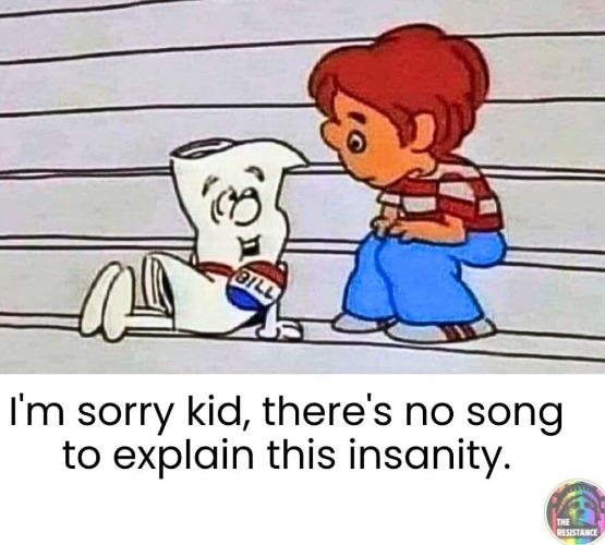No Song to Sing | image tagged in political comics,bad awful bill | made w/ Imgflip meme maker