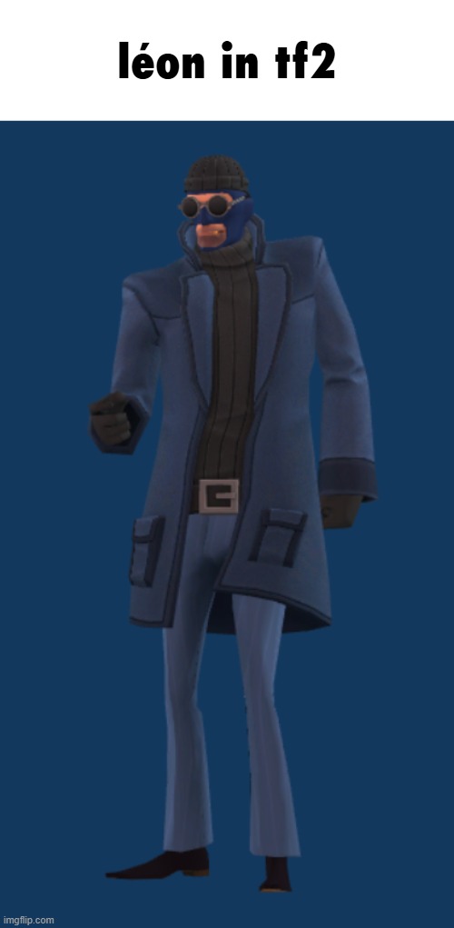 Cleaner's Cap + Le Professionel | léon in tf2 | made w/ Imgflip meme maker