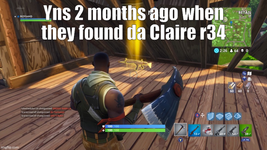 I was the knight in shining armor in your movie | Yns 2 months ago when they found da Claire r34 | image tagged in i was the knight in shining armor in your movie | made w/ Imgflip meme maker