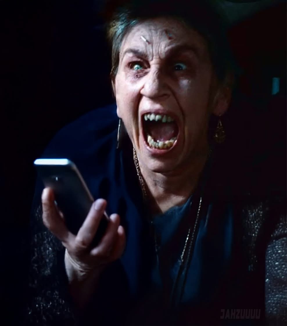 Screaming at cell phone Blank Meme Template