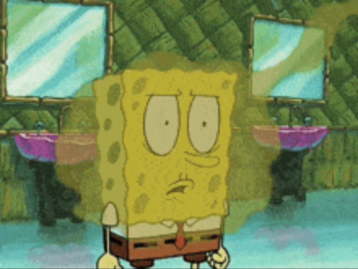spongebob stink Blank Meme Template