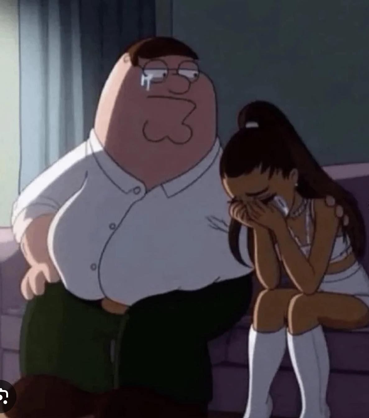 ICE latina chick Blank Meme Template