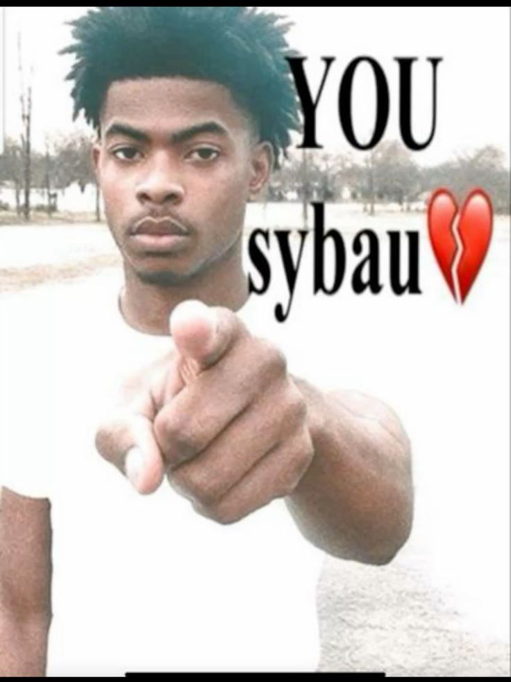 You sybau Blank Meme Template