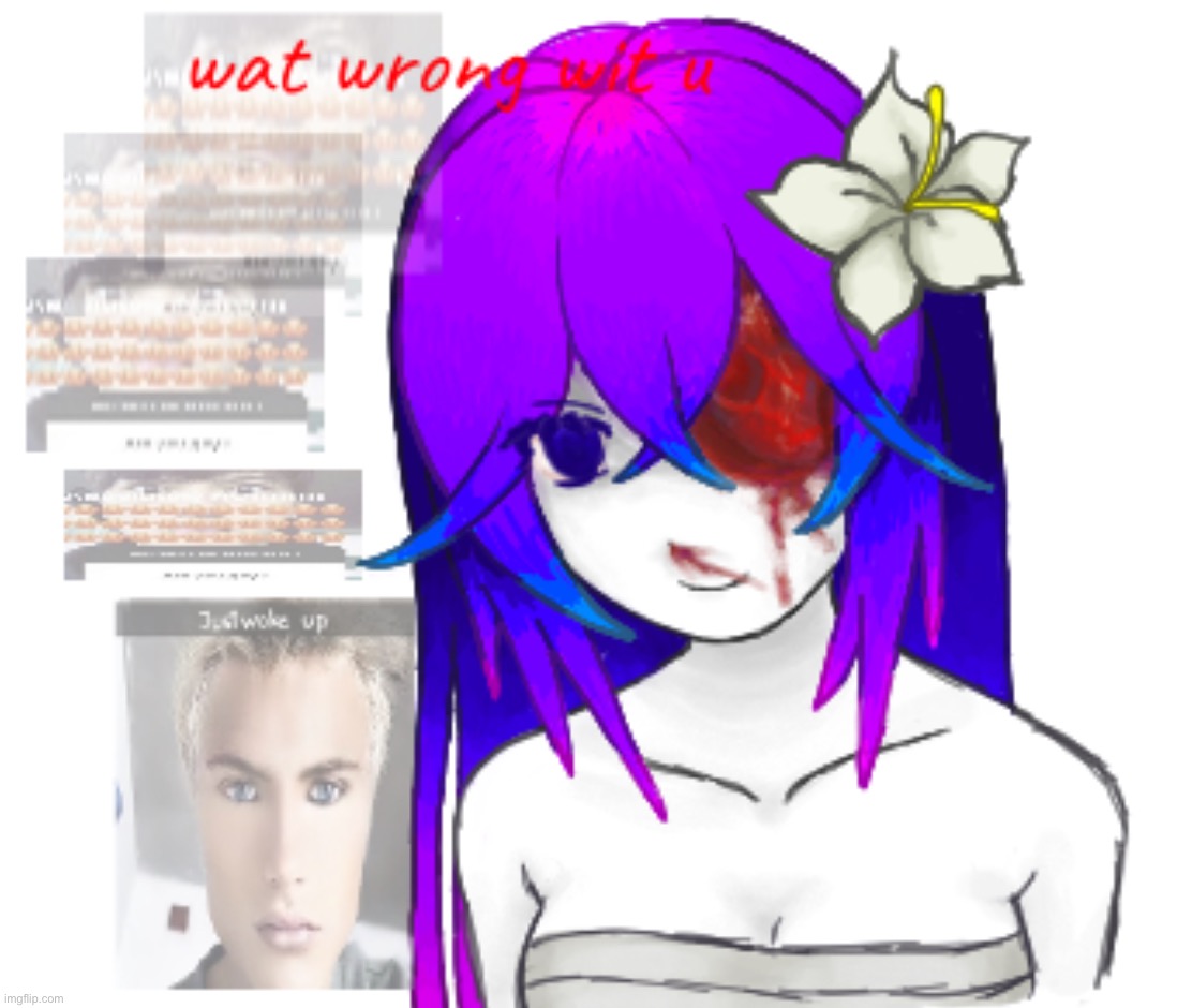 Hi guys | image tagged in sewerslvt,drawing | made w/ Imgflip meme maker