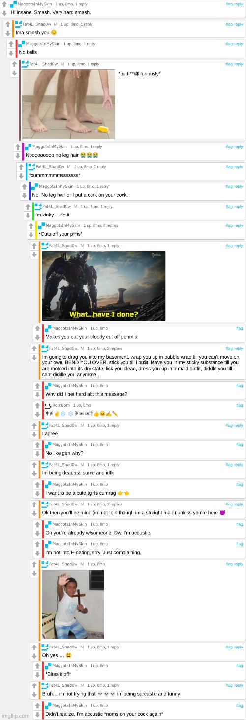 Take a massive story to read | image tagged in cursed comment | made w/ Imgflip meme maker