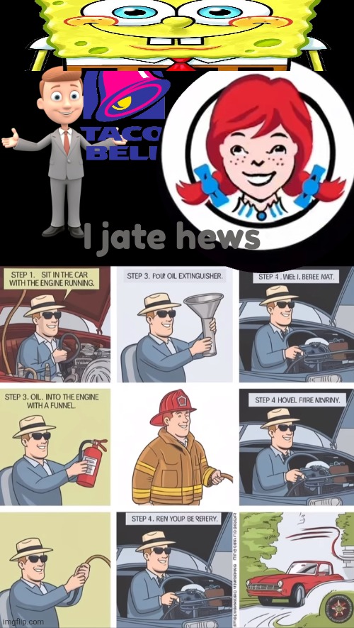 I jate hews | made w/ Imgflip meme maker